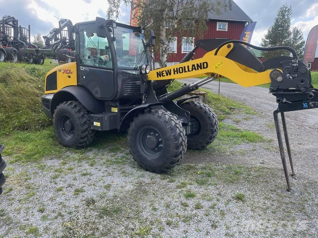 New Holland W70C Pás carregadoras de rodas