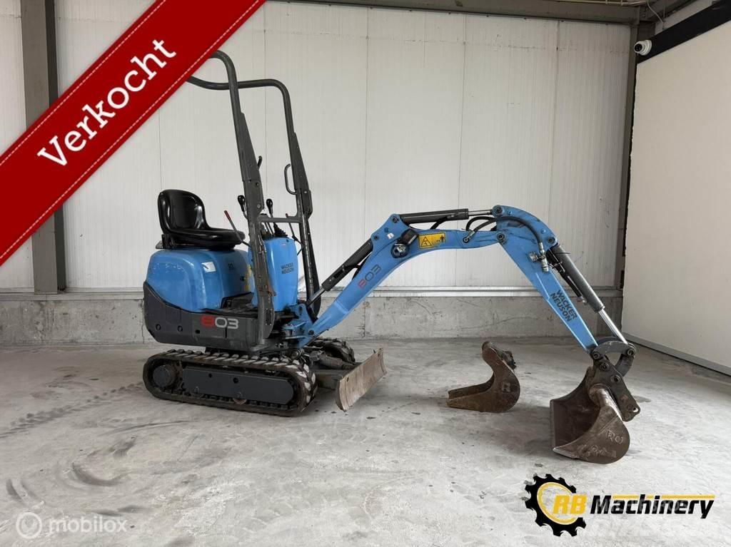 Wacker Neuson 803 Mini Escavadoras <7t