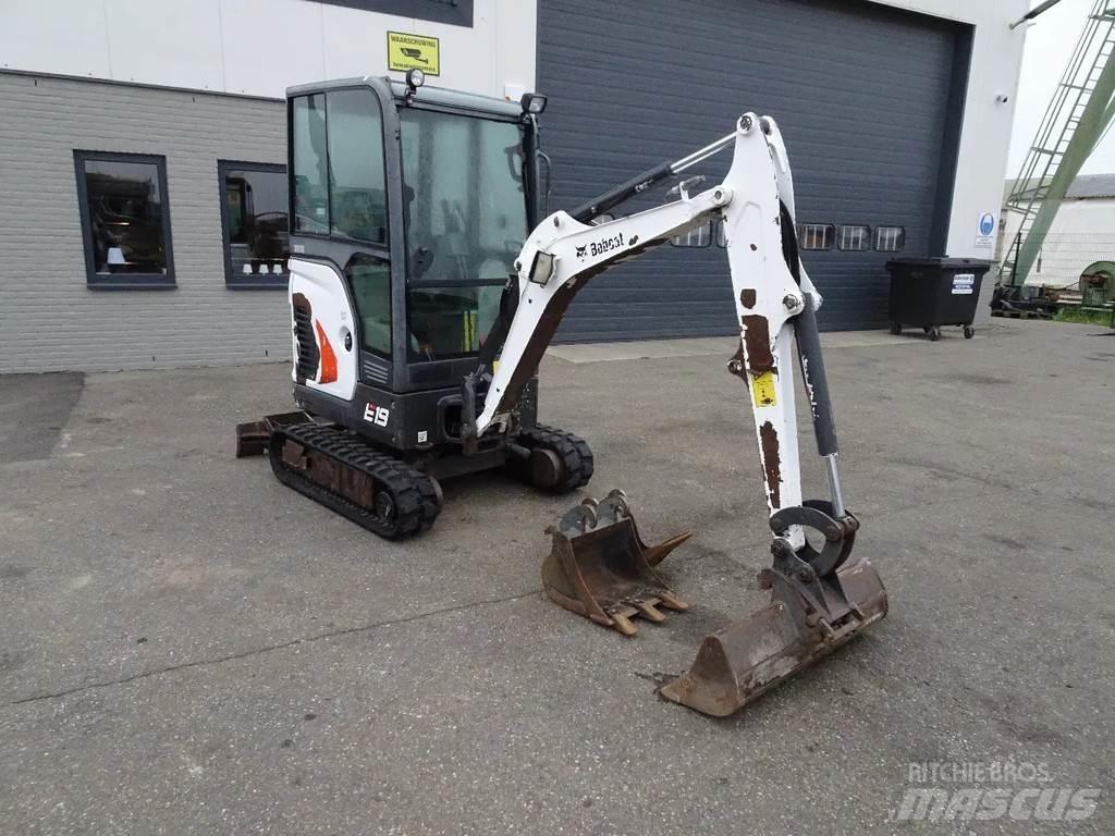 Bobcat E19 Mini Escavadoras <7t