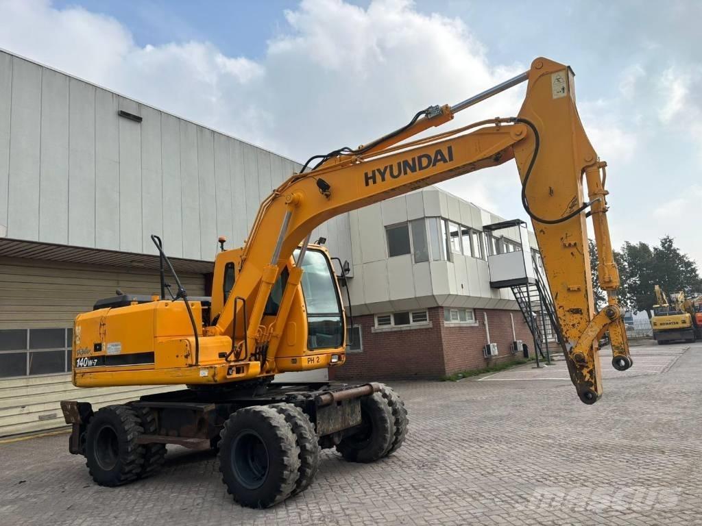 Hyundai 140W-7 Escavadoras de rodas