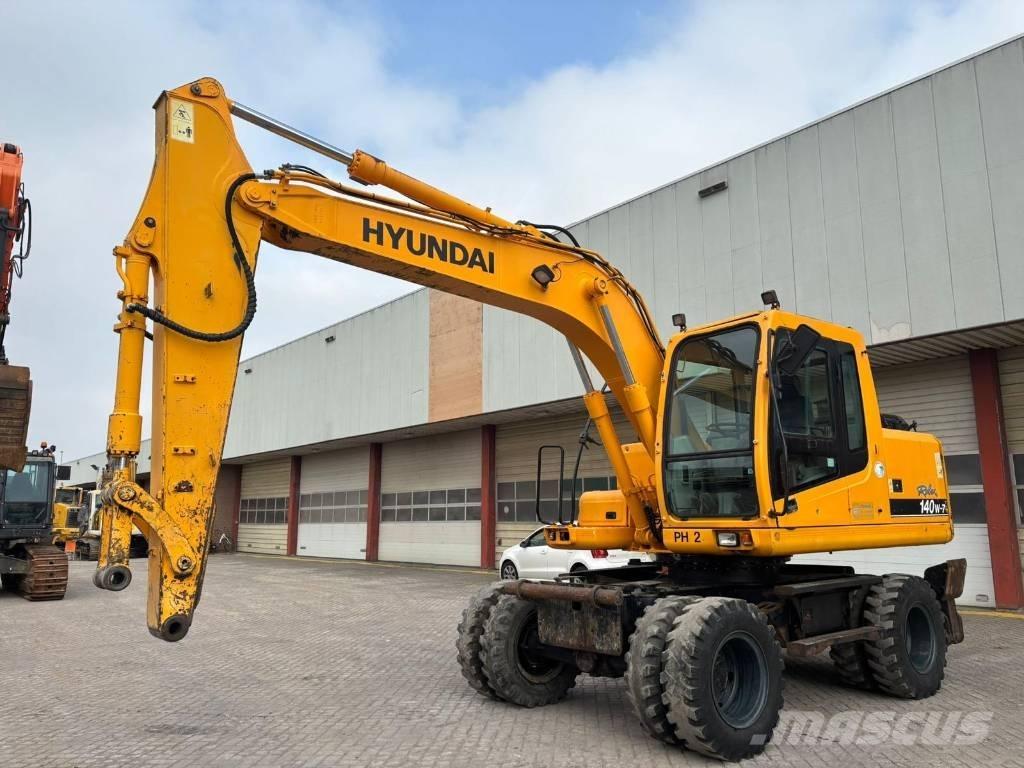 Hyundai 140W-7 Escavadoras de rodas