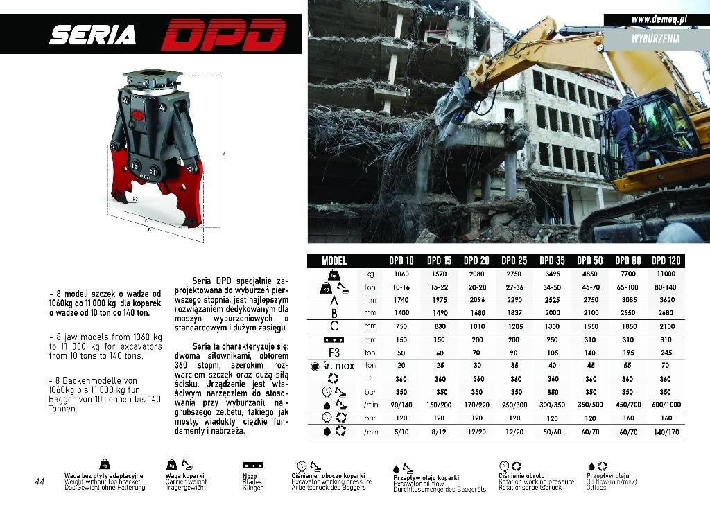  DEMOQ DPD25 Britadeiras de construção