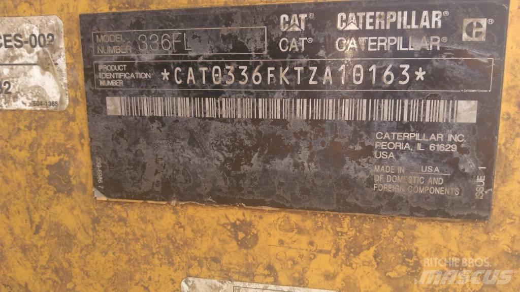 CAT 336 F L Escavadoras de rastos