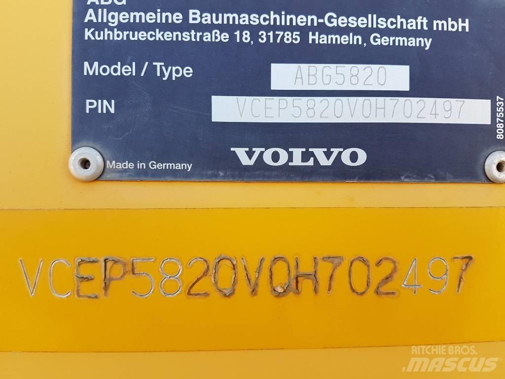 Volvo ABG852 Pavimentadoras de asfalto