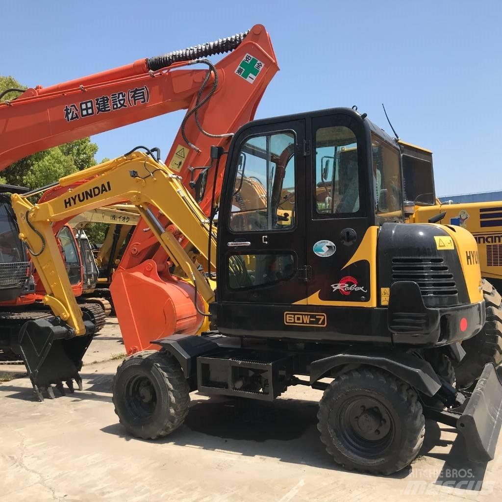 Hyundai 60 W Escavadoras de rodas