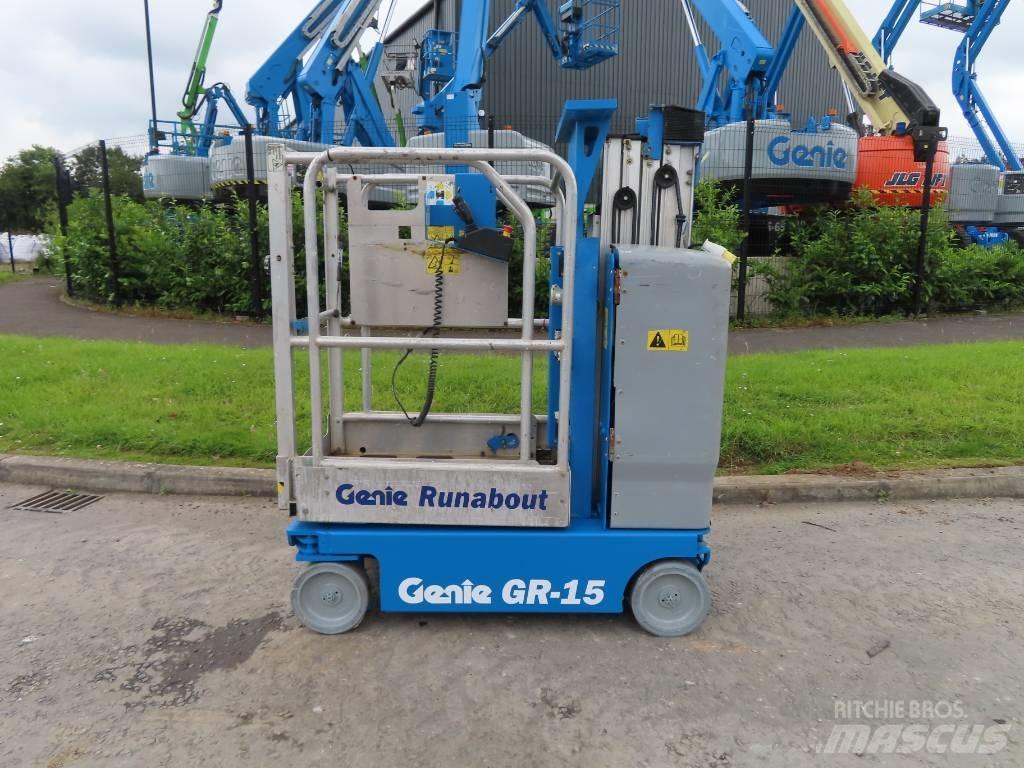 Genie GR 15 Plataformas de Mastro Vertical