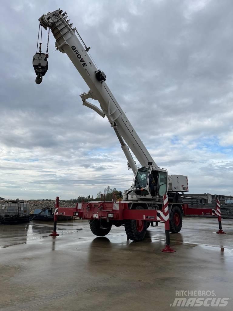 Grove RT 550 E Gruas Todo terreno