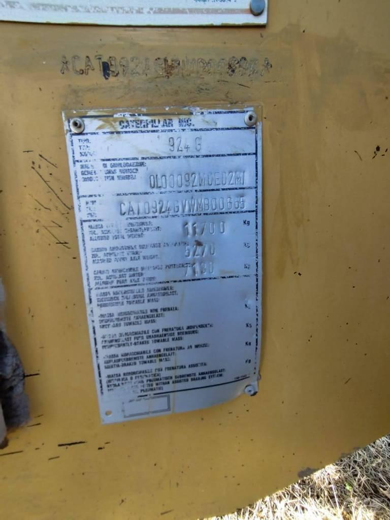 CAT 924 G Pás carregadoras de rodas