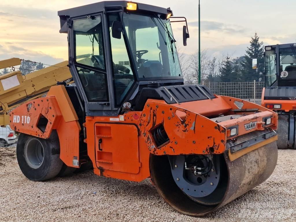 Hamm HD 110 K Cilindros Compactadores de pneus