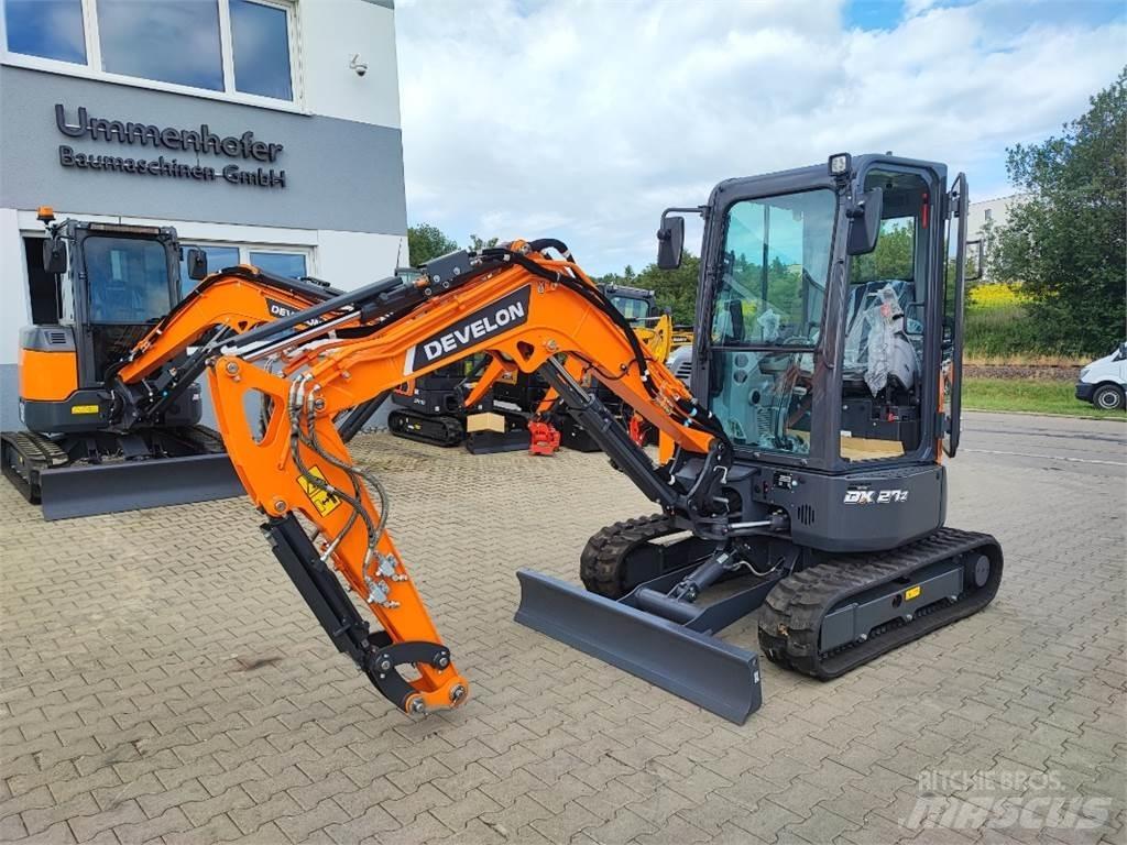 Develon DX27Z-7 Mini Escavadoras <7t