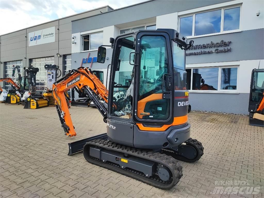 Develon DX27Z-7 Mini Escavadoras <7t