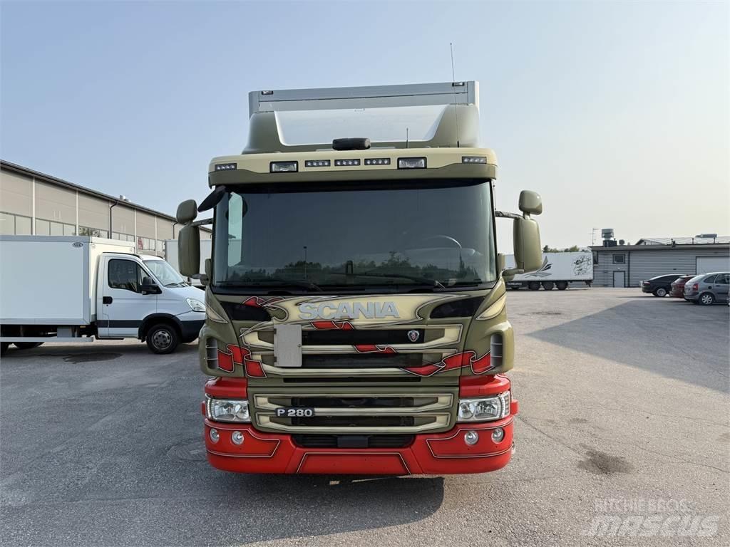Scania P280 4x2 Camiões de caixa fechada