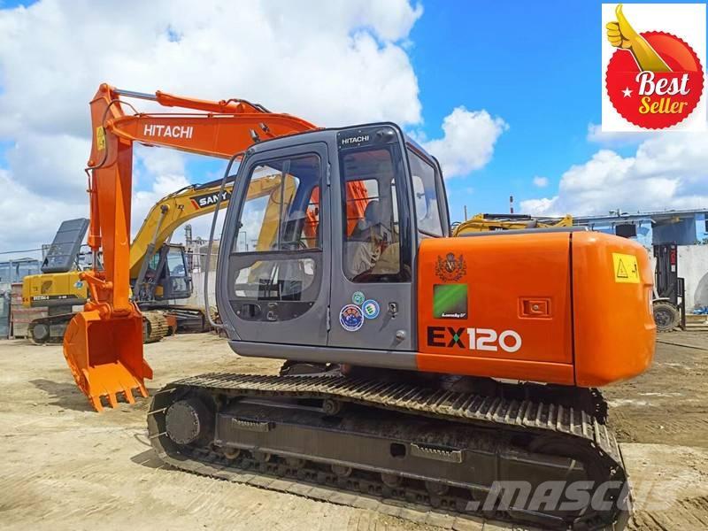 Hitachi EX 120 Escavadoras de rastos