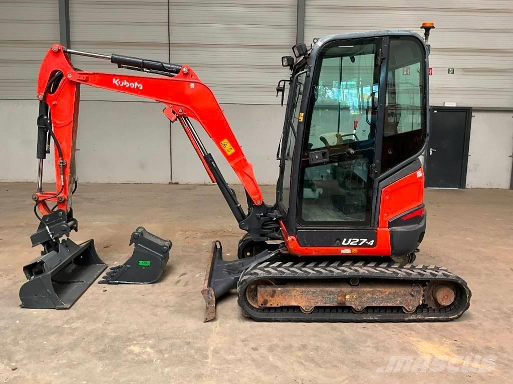 Kubota U 27-4 Mini Escavadoras <7t