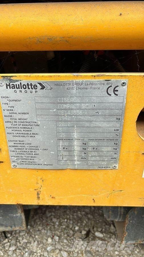 Haulotte Compact 8 Plataformas aéreas montadas em camião
