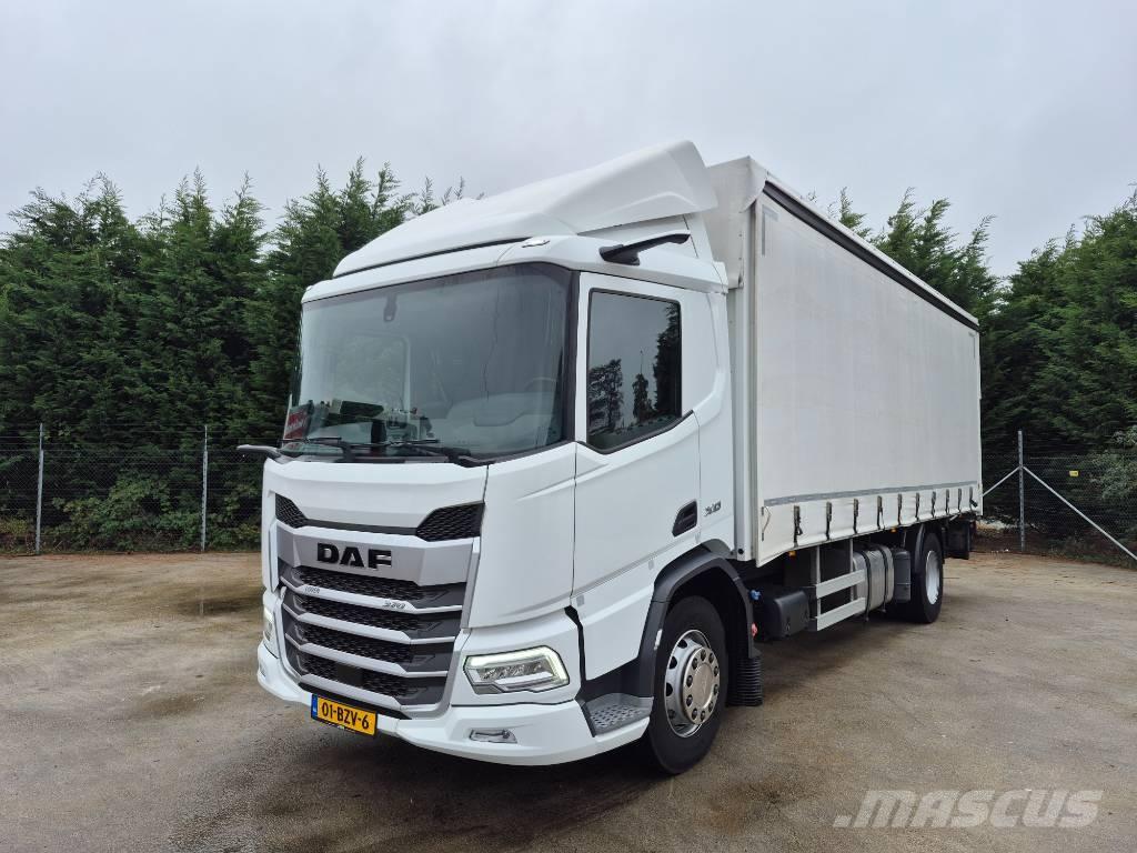 DAF XD 370 Camiões caixa cortinas laterais