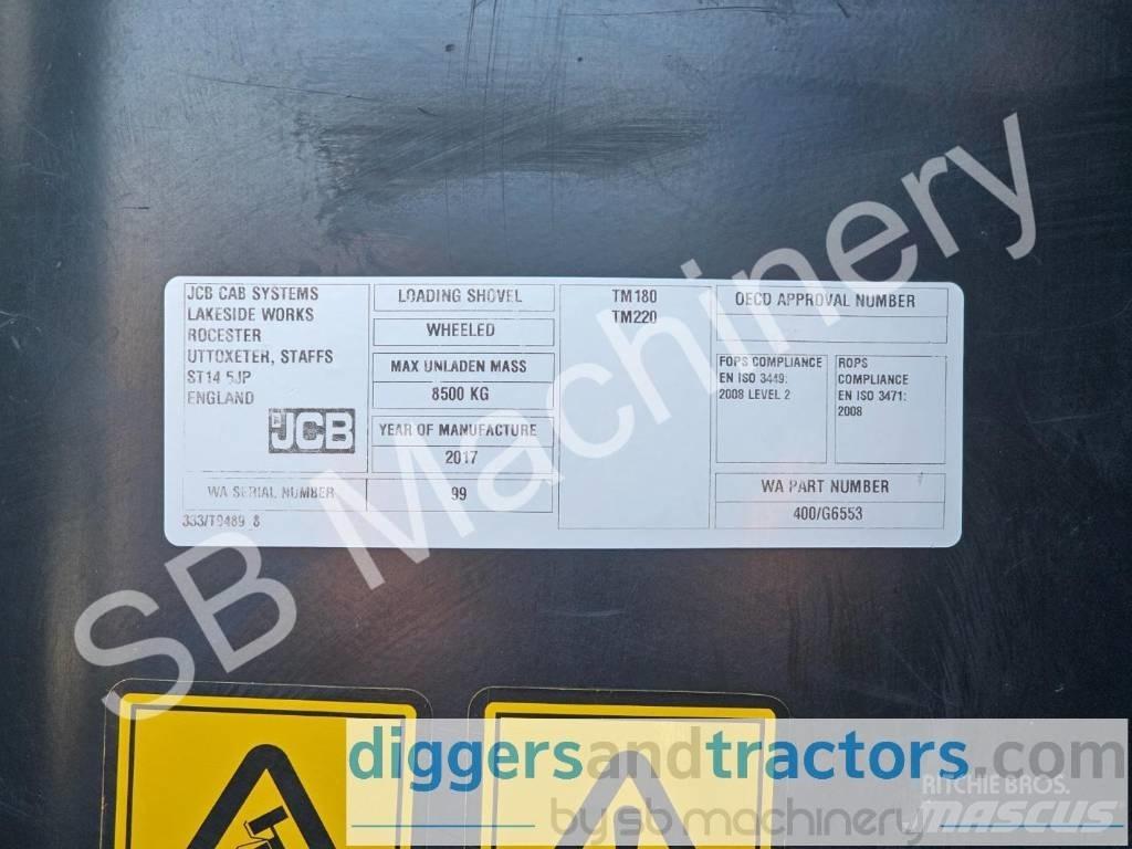 JCB TM 220 Pás carregadoras de rodas