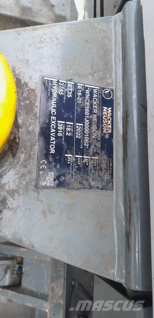 Wacker Neuson ET 35 Escavadoras de rastos