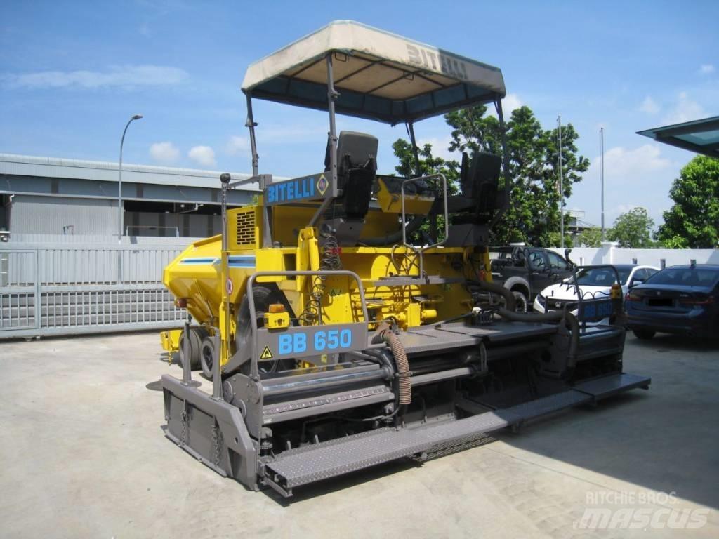 Bitelli BB 650 Pavimentadoras de asfalto