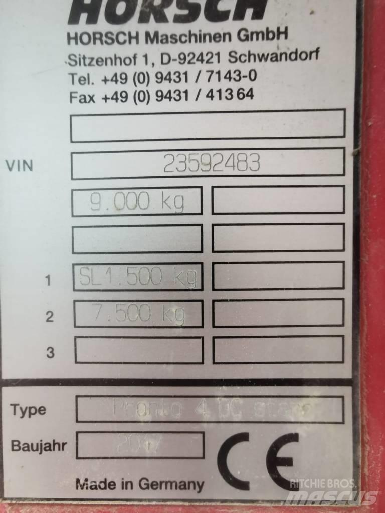 Horsch Pronto 4 DC Perfuradoras combinadas