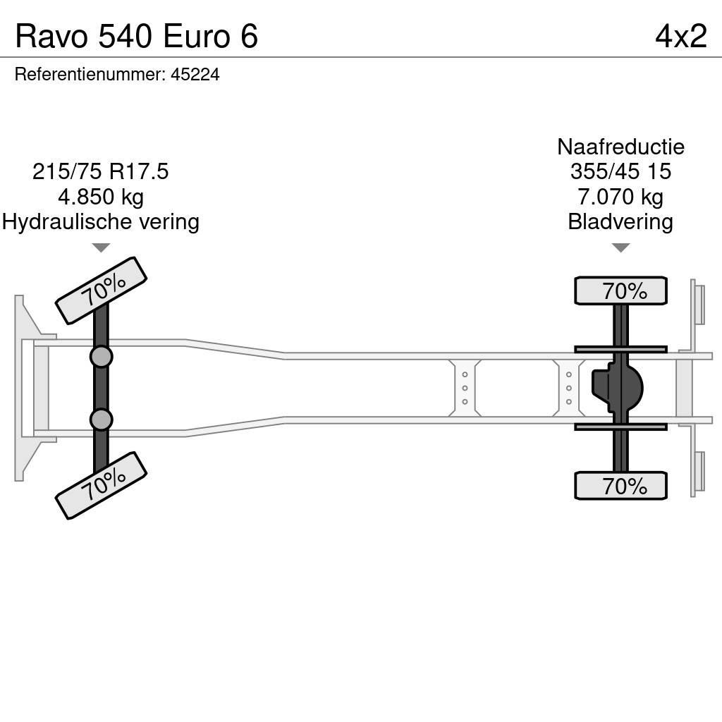 Ravo 540 Euro 6 Camiões varredores