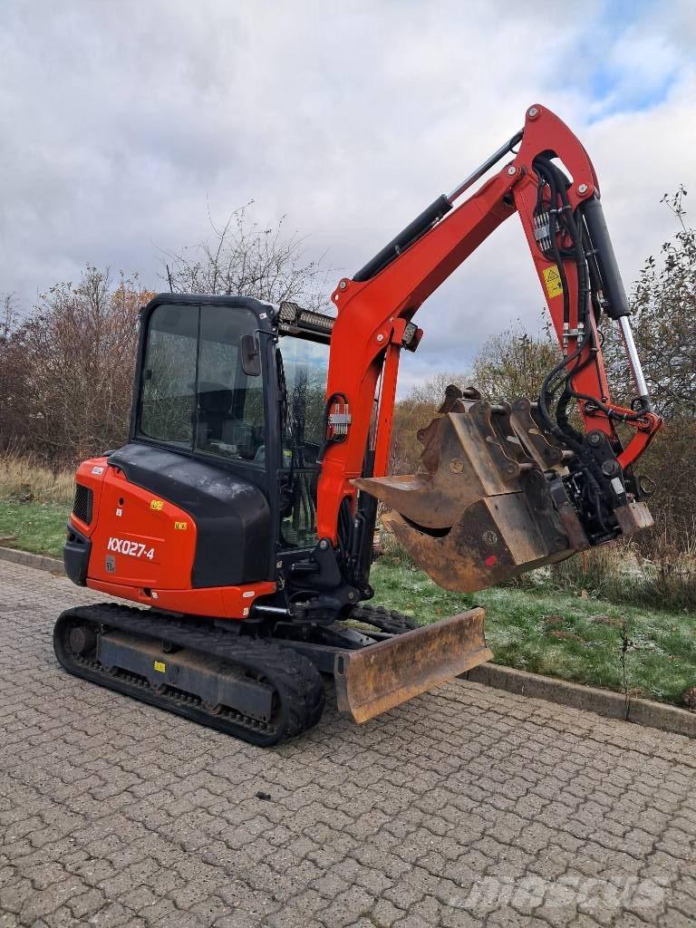 Kubota KX 027-4 Mini Escavadoras <7t