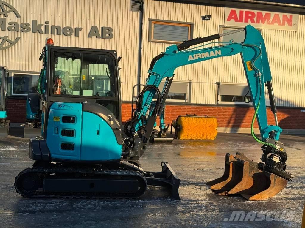 Airman AX 38 U-6 Mini Escavadoras <7t