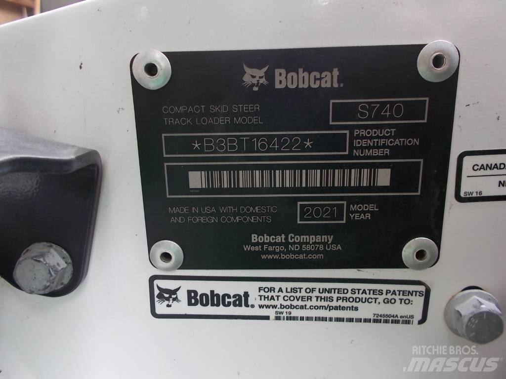 Bobcat S740 Carregadoras de direcção deslizante