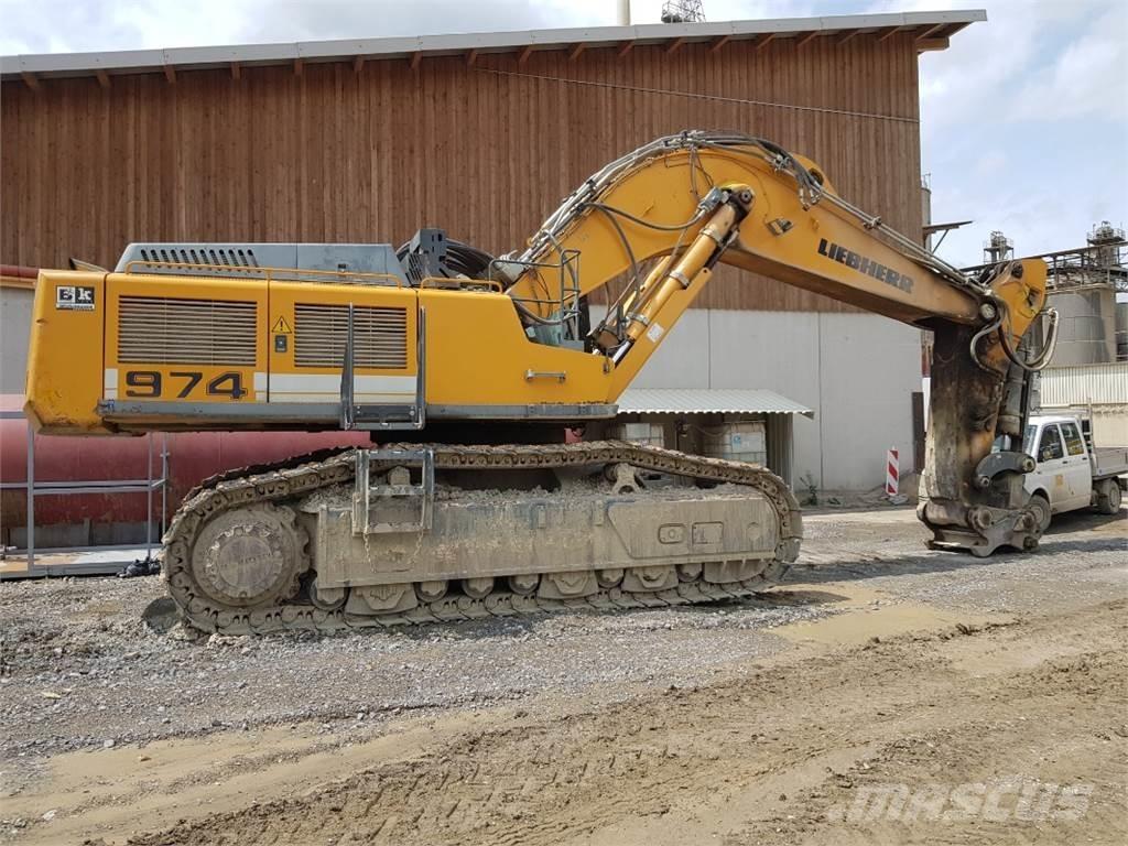 Liebherr R974 Escavadoras de rastos