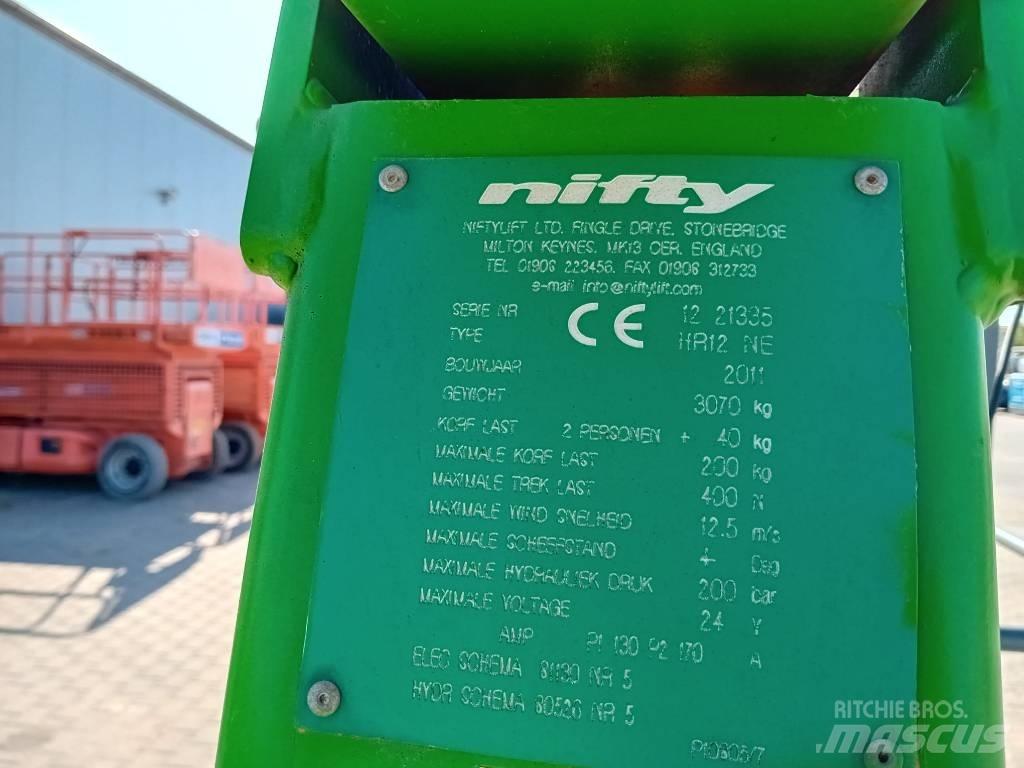 Niftylift HR 12 N E Elevadores braços articulados