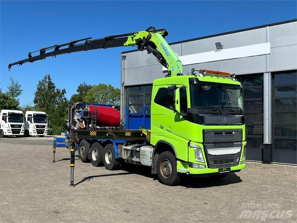 Volvo FH 500 8X4 Camiões grua