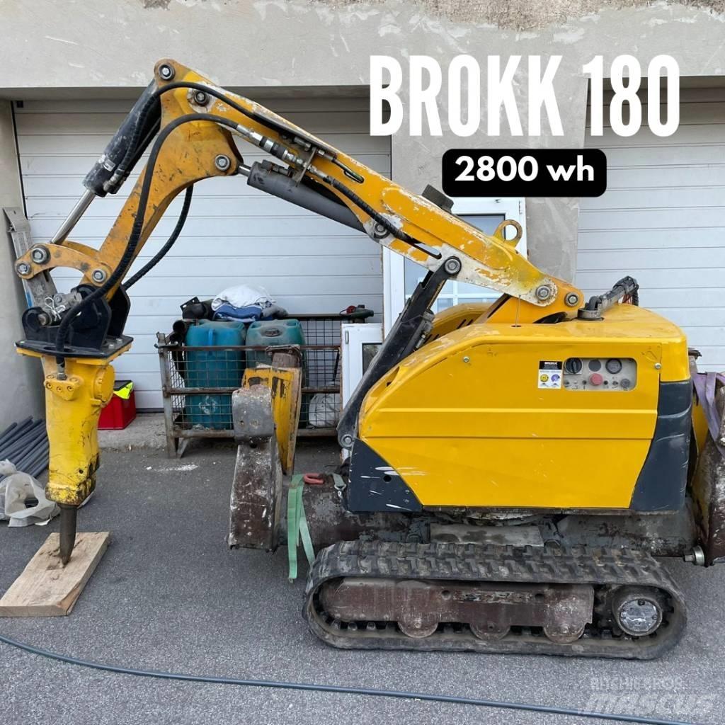 Brokk 180 Mini Escavadoras <7t
