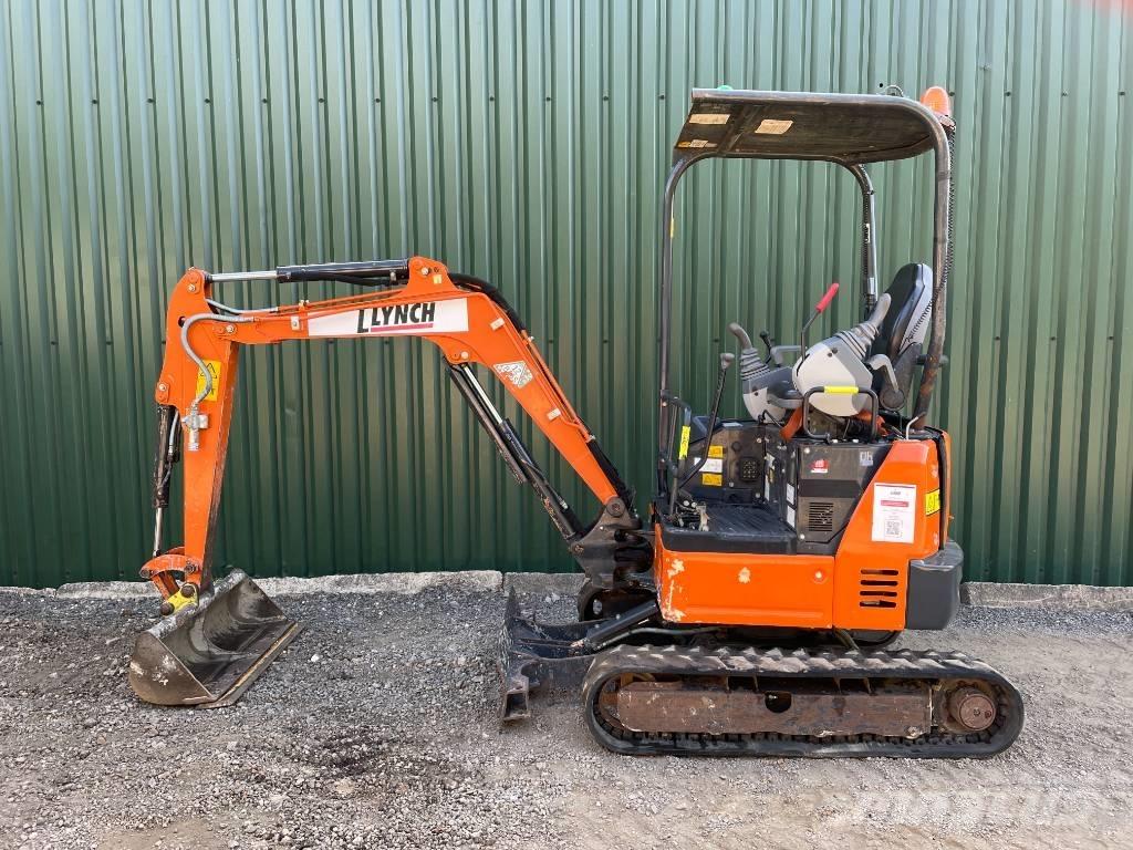 Hitachi ZX 19 U-6 Mini Escavadoras <7t