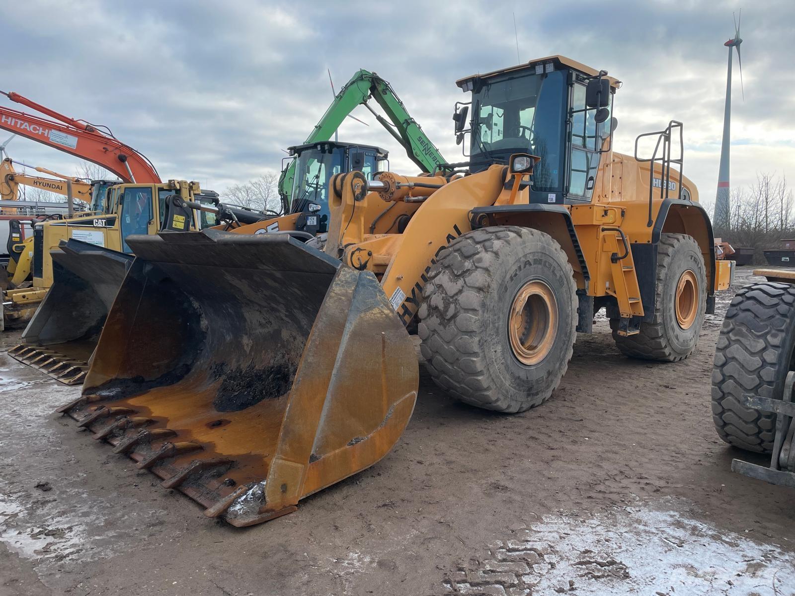 Hyundai HL 980 Pás carregadoras de rodas