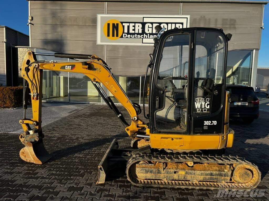 CAT 302.7 DCR Mini Escavadoras <7t