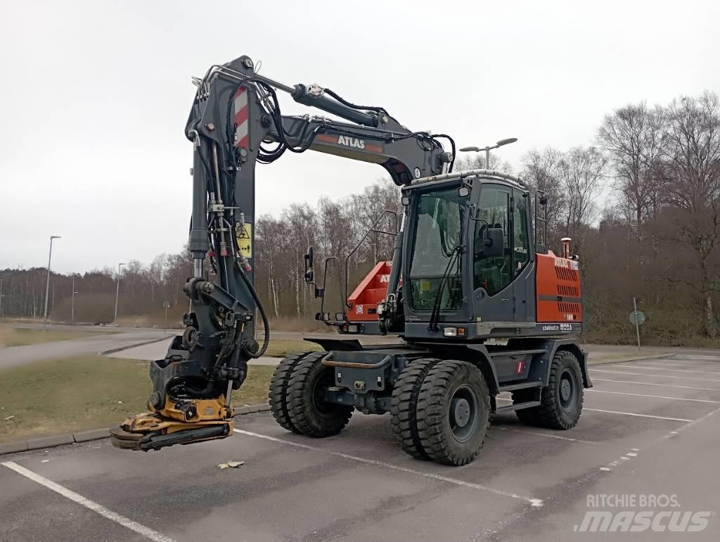 Atlas 160 W Escavadoras de rodas