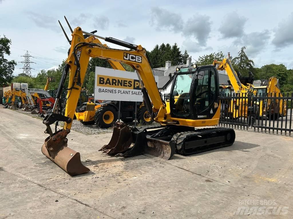 JCB 8085 ZTS Escavadoras Midi 7t - 12t