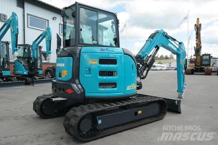 Airman AX55U-7 Mini Escavadoras <7t