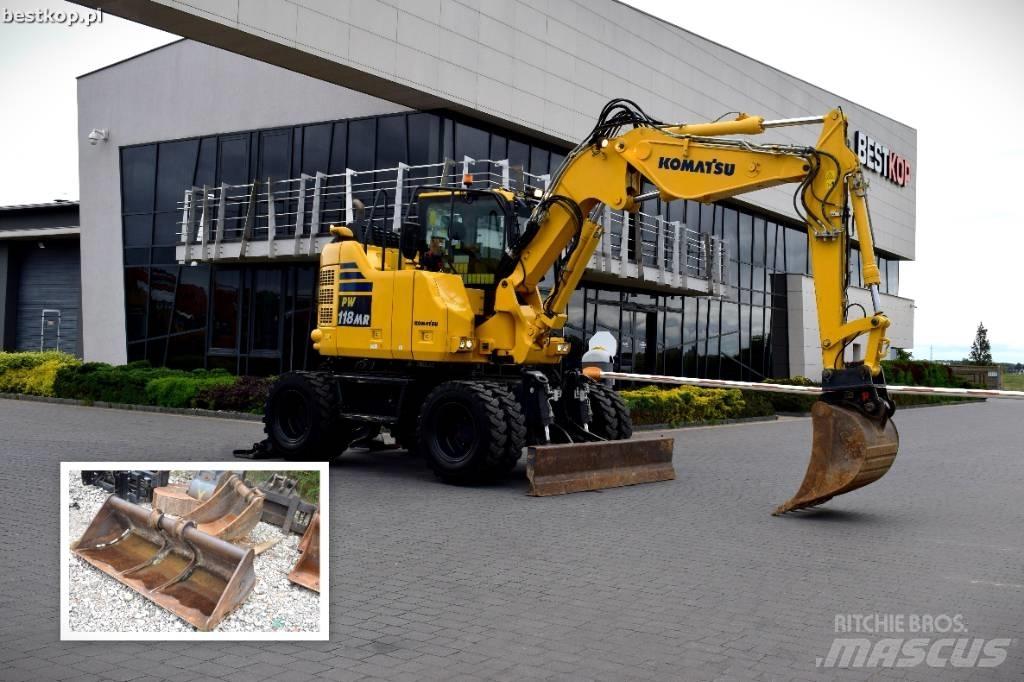 Komatsu PW118MR-11 Escavadoras de rodas