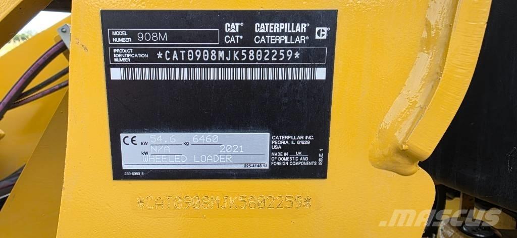 CAT 908M  Cat 908 Pás carregadoras de rodas