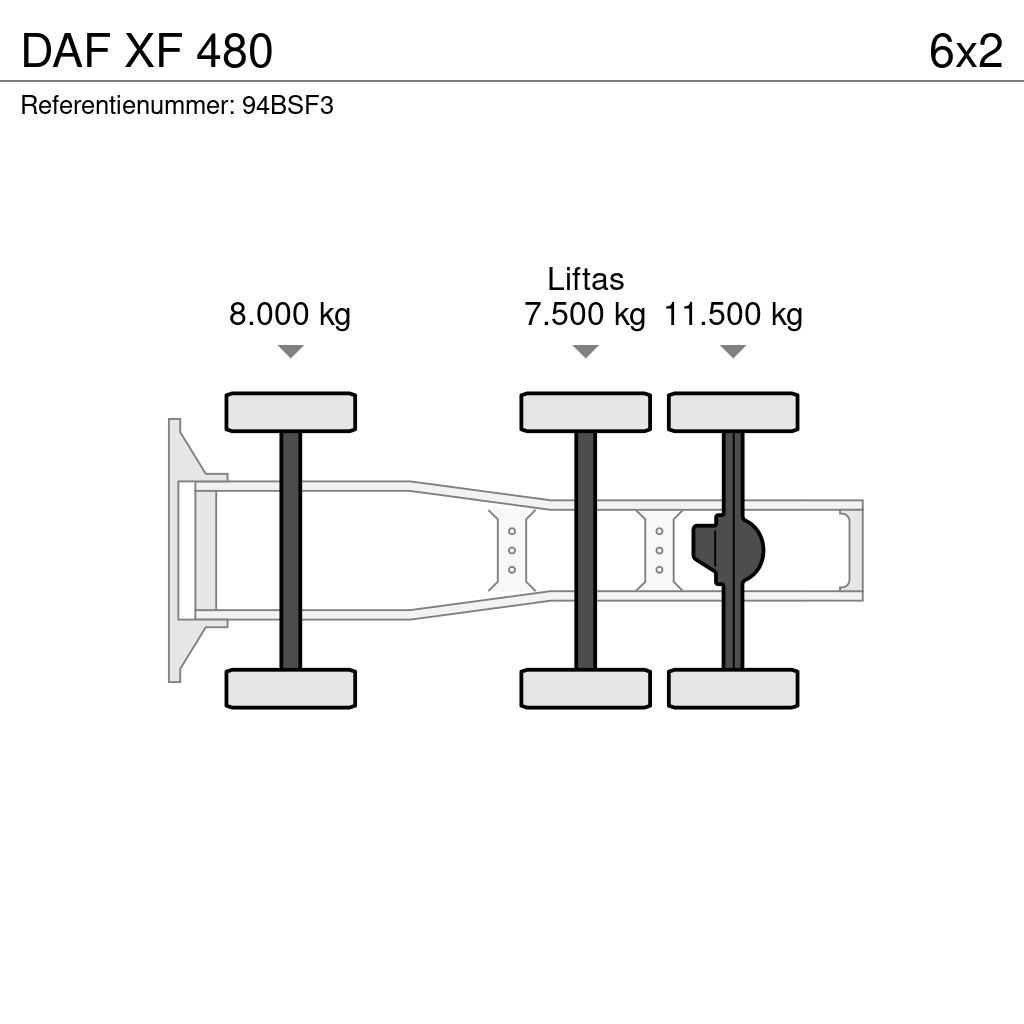 DAF XF 480 Tractores (camiões)
