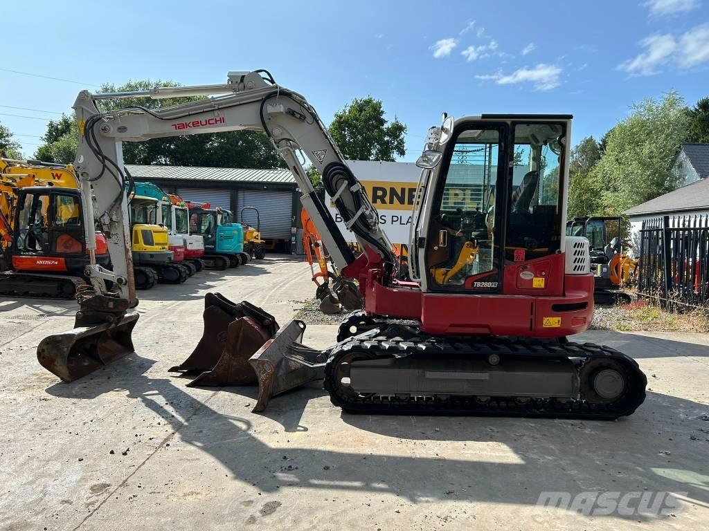 Takeuchi TB 280 FR Escavadoras Midi 7t - 12t