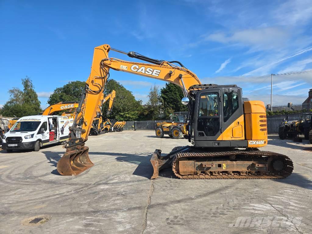 CASE CX145D (Blade) Escavadoras de rastos
