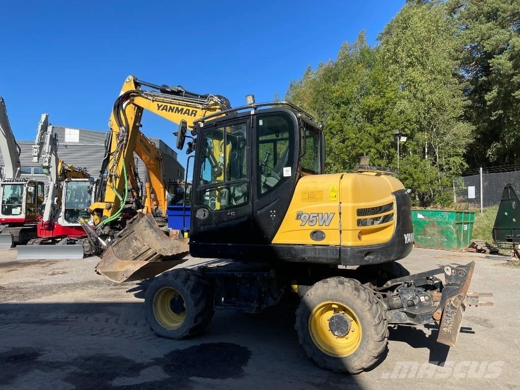 Yanmar B 95 W Escavadoras de rodas