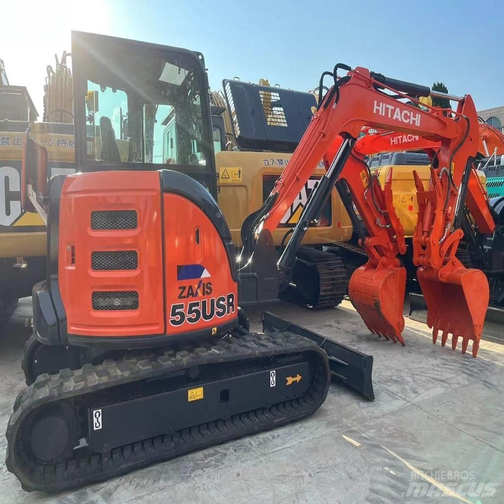 Hitachi ZX 55 USR Mini Escavadoras <7t