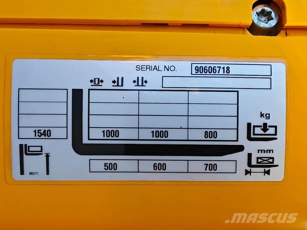 Jungheinrich EMC 110 Empilhador para operador externo