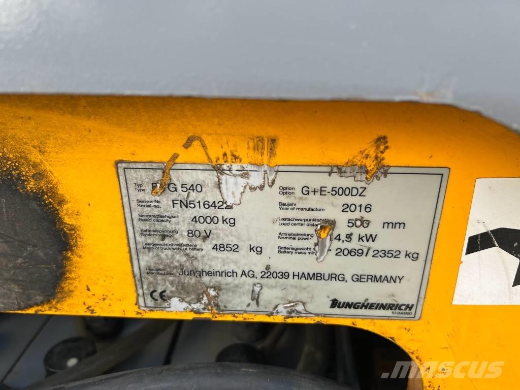 Jungheinrich EFG 540 Empilhadores eléctricos