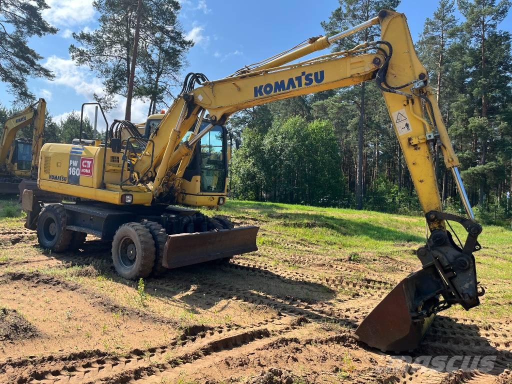 Komatsu PW 160-7 Escavadoras de rodas