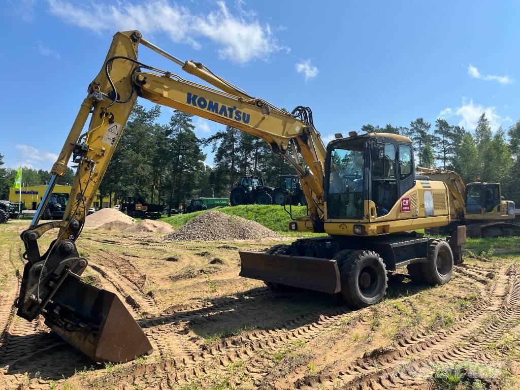 Komatsu PW 160-7 Escavadoras de rodas