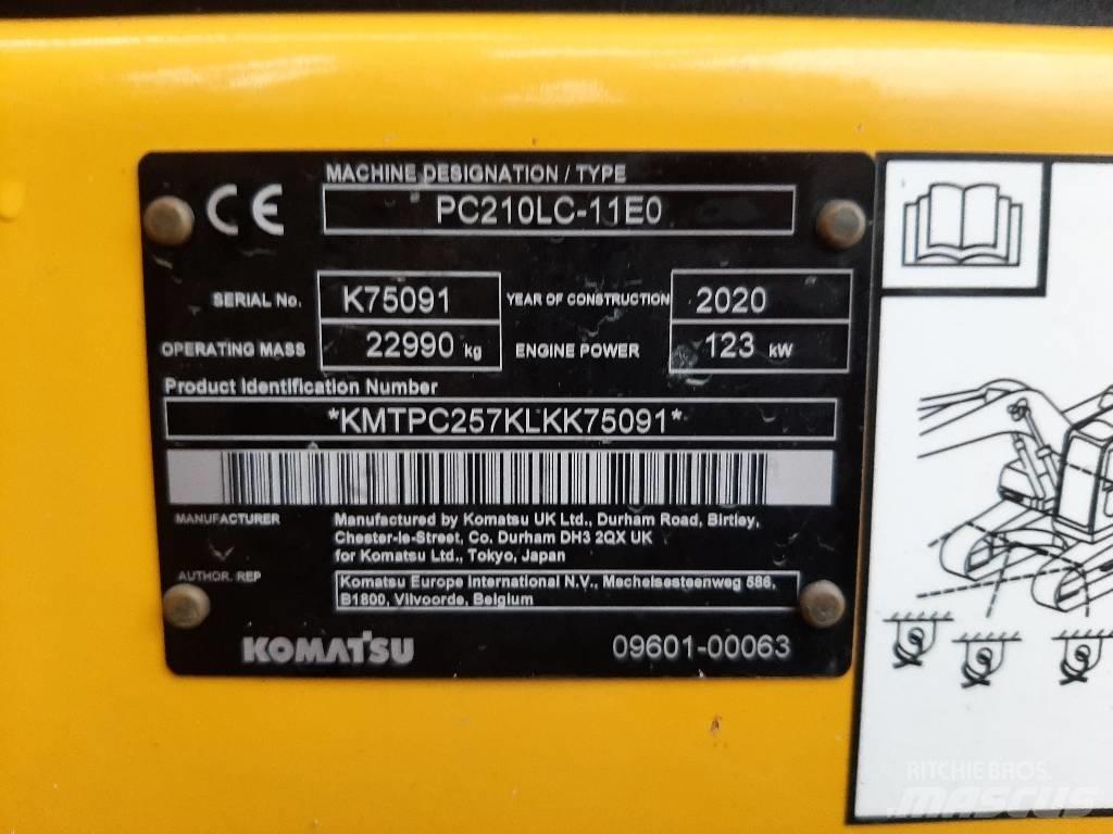 Komatsu PC 210 LC-11 Escavadoras de rastos
